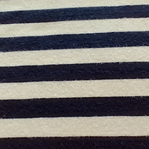 Women's Cynthia Rowley size XS short-sleeve striped shirt - Picture 4 of 6